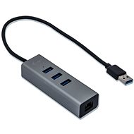 USB Hub I-TEC USB 3.0 Metal 3-ports mit Gigabit Ethernet