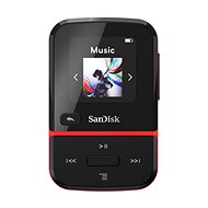 MP3-Player SanDisk MP3 Clip Sport Go2 16 GB, Rot - MP3 přehrávač
