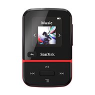 MP3-Player SanDisk MP3 Clip Sport Go2 32 GB, rot - MP3 přehrávač