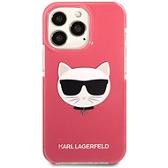 Karl Lagerfeld TPE Choupette Head Case für iPhone 13 Pro Max Fuchsia - Handyhülle