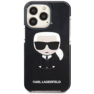 Karl Lagerfeld TPE Full Body Ikonik Cover für iPhone 13 Pro Max - schwarz - Handyhülle