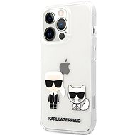 Karl Lagerfeld PC/TPU Ikonik Cover für Apple iPhone 13 Pro Max - Transparent - Handyhülle