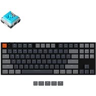 Keychron K1-E2 TKL Ultra-Slim Low Profile Hot-Swappable Optical Blue Switch - US - Gaming-Tastatur
