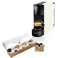 Kapsel-Kaffeemaschine NESPRESSO Krups Essenza Mini XN1101, weiß