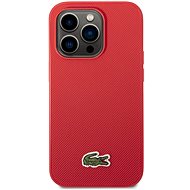 Lacoste Iconic Petit Pique Logo Back Cover für iPhone 14 Pro Max Red - Handyhülle