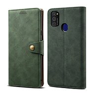 Lenuo Leather für Samsung Galaxy M21 - grün - Handyhülle