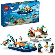 LEGO® City 60377 Meeresforscher-Boot - LEGO-Bausatz