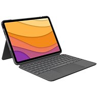 Logitech Combo Touch für iPad Air (4. Generation), grau - US INTL - Tastatur