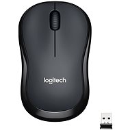 Logitech Wireless Mouse M220 Silence, Schwarz - Maus