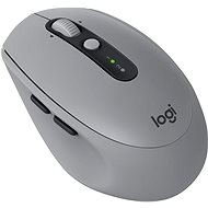 Maus Logitech Wireless Mouse Silent M590 - grau