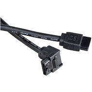 AKASA SATA 50cm Right-Angle Black - Datenkabel