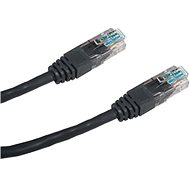 Datacom CAT5E UTP schwarz 0.5m - LAN-Kabel