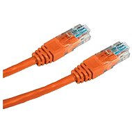 LAN-Kabel Datacom CAT5E UTP orange 0.5m - Síťový kabel