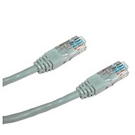 Patchkabel, Datacom, CAT6, UTP, 0,25 m grau - LAN-Kabel