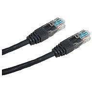 LAN-Kabel Datacom, Patchkabel, CAT6, UTP, 0,5m, schwarz - Síťový kabel