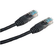 Datacom CAT5E UTP schwarz 0.25m - LAN-Kabel