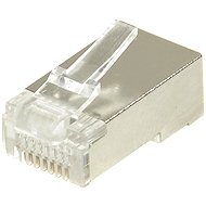 Stecker 10er-Pack, Datacom, RJ45 CAT 5 E, STP, 8P8C, geschirmt, ohne Kabel - Steckverbinder