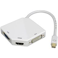 Adapter PremiumCord Mini Displayport -> HDMI + DVI + VGA 1080p