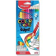 Maped Color'Peps Oops holzfrei mit Radiergummi 12 Farben - Buntstifte
