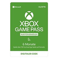Prepaid-Karte Xbox Game Pass - 6 Monate Abonnement