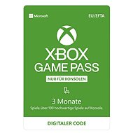 Prepaid-Karte Xbox Game Pass - 3 Monate Abonnement