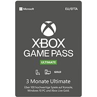 Prepaid-Karte Xbox Game Pass Ultimate - 3 Monats-Abonnement