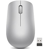 Maus Lenovo 530 Wireless Mouse mit Akku - Platinum Grey
