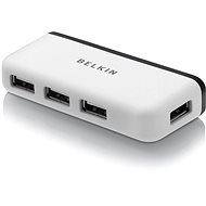 Belkin 4-Port USB Travel-Hub - Weiß - USB Hub