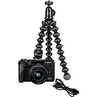 Canon EOS M6 Mark II + EF-M 15-45 mm f/3.5-6.3 IS STM Webcam Kit schwarz - Digitalkamera