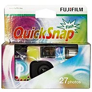 Fujifilm QuickSnap regenbogenfarbig 400/27 - Einwegkamera
