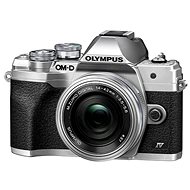 Olympus OM-D E-M10 Mark IV + ED 14-42 mm f/3.5-5.6 EZ silber - Digitalkamera