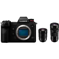 Panasonic LUMIX DC-S1 + 24-105 mm Objektiv + Panasonic Lumix S Pro 70-200 mm f/4.0 OIS - Digitalkamera