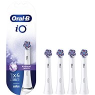 Oral-B iO Radiant White Zahnbürstenköpfe - 4 Stück - Bürstenköpfe für Zahnbürsten