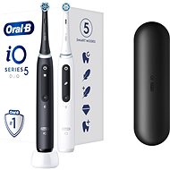Oral-B iO Series 5 Duo Black/White Magnetische Zahnbürste - Elektrische Zahnbürste