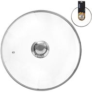 Glasdeckel mit Edelstahlgriff O 26 cm - Deckel