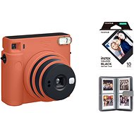 Fujifilm Instax Square SQ1 - orange - Big Bundle - Sofortbildkamera