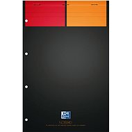 Oxford International Notebook A4+ Block - 80 Blatt - kariert - Notizblock