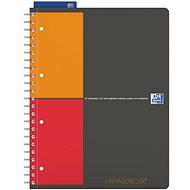 OXFORD International Managerbook A4+ - 80 Blatt - liniert - Notizbuch