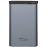 Eloop E36 12000 mAh Schnellladung 3.0+ PD Silber - Powerbank