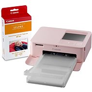 Canon SELPHY CP1500 rosa + Papier KP-36 - Sublimationsdrucker