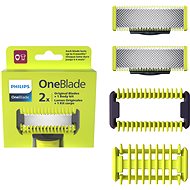 Philips OneBlade Face + Body Ersatzklingen QP620/50 - Herrenrasierer-Ersatzköpfe