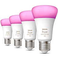 Philips Hue White and Color Ambiance 6.5W 800 E27 - 4 Stück - LED-Birne
