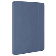 Pipetto Origami TPU-Hülle für Apple iPad Pro 12.9" (2021/2020/2018) - Marineblau - Tablet-Hülle
