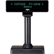 Virtuos VFD FV-2030B Schwarz, RS-232 - Kundendisplay