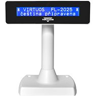 Virtuos LCD FL-2025MB 2x20 - weiß - Kundendisplay