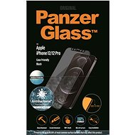 PanzerGlass Edge-to-Edge Antibakteriell für Apple iPhone 12/12 Pro Schwarz mit Blendschutz - Schutzglas