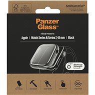 PanzerGlass Full Protection Apple Watch 7/8 45mm (schwarze Lünette) - Uhrenetui