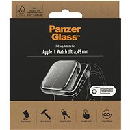 PanzerGlass Vollschutz Apple Watch Ultra 49mm (klarer Rahmen) - Uhrenetui