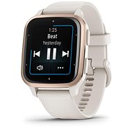 Garmin Venu Sq 2 Music Ivory/Peach Gold - Smartwatch
