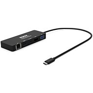 PORT CONNECT Dockingstation 5in1, LAN, HDMI, VGA, USB-C PD 3.0 85 Watt, USB-A - Dockingstation